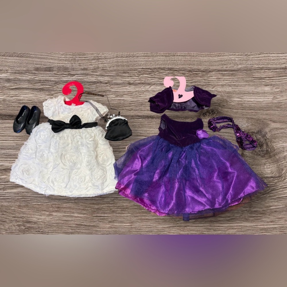 Our Generation Doll Dresses, Set of 2 w/ Accessories